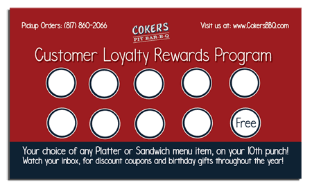 Customer Loyalty Rewards Program